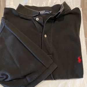 RL short sleeve 2-button placket polo 2XB BIG